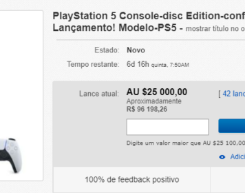 Falta de estoque faz Playstation 5 ser vendido por valores absurdos mundo  afora – MylaGames